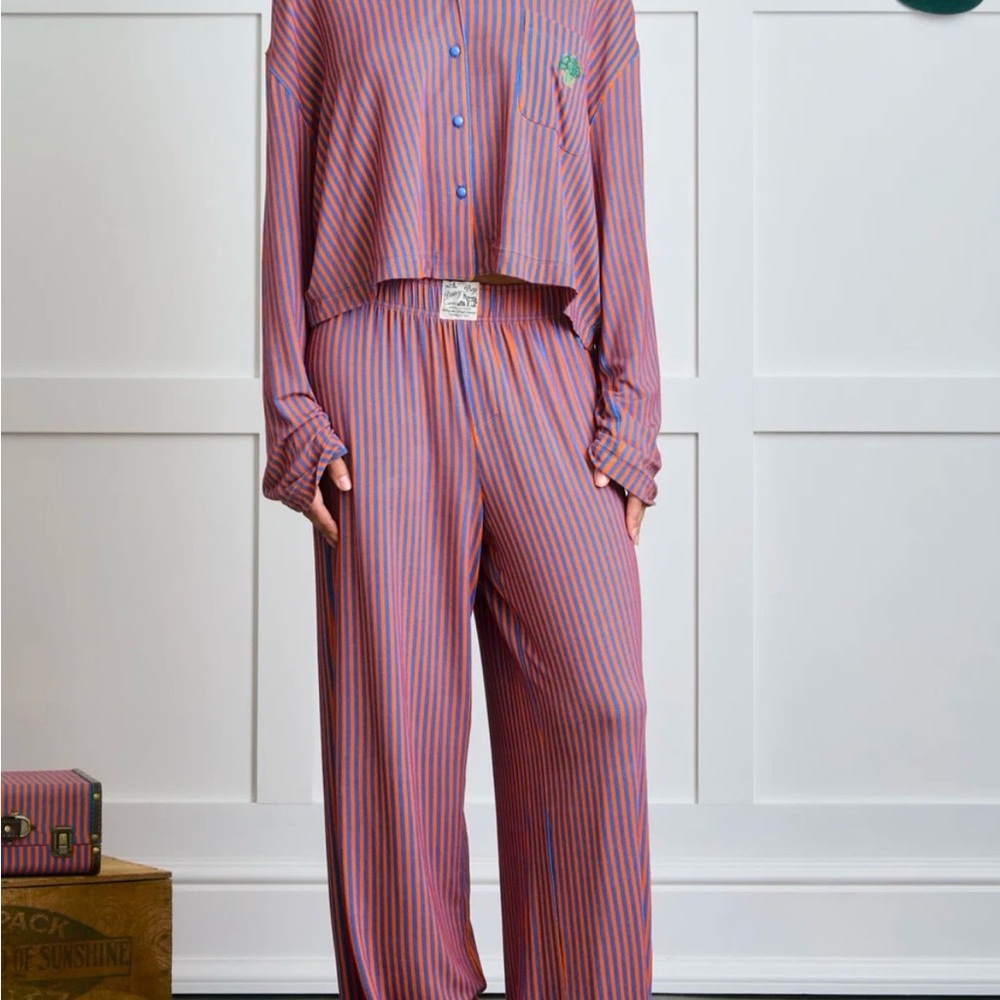 Dairy Boy Pajama Set- Broccoli in Penny Lane